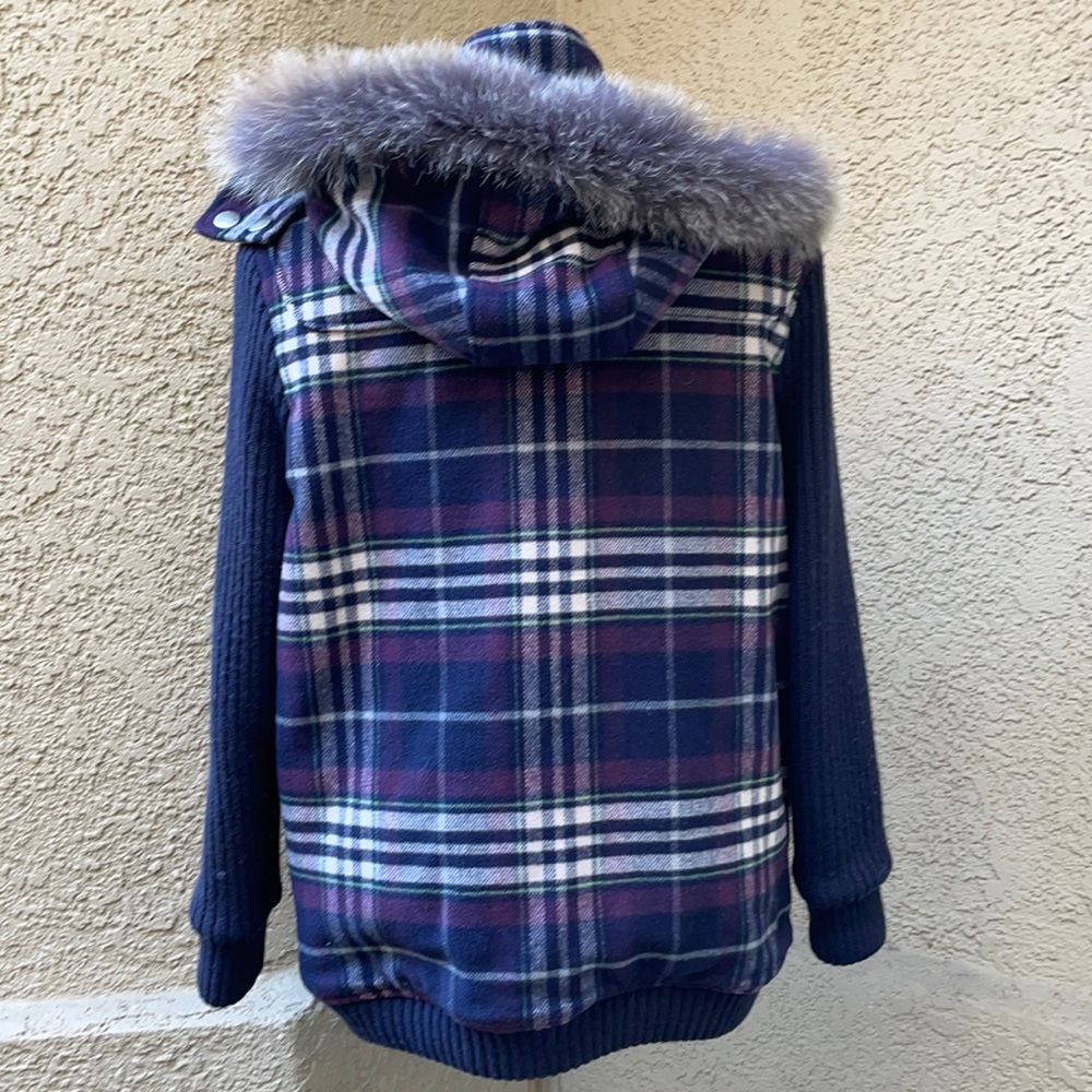 Vintage multicolored E.Lands Kids wool winter jacket - Picture 8 of 16